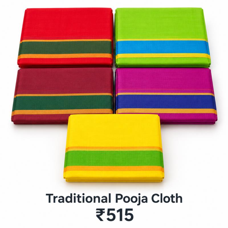 Traditional Pooja Cloth - Image 2